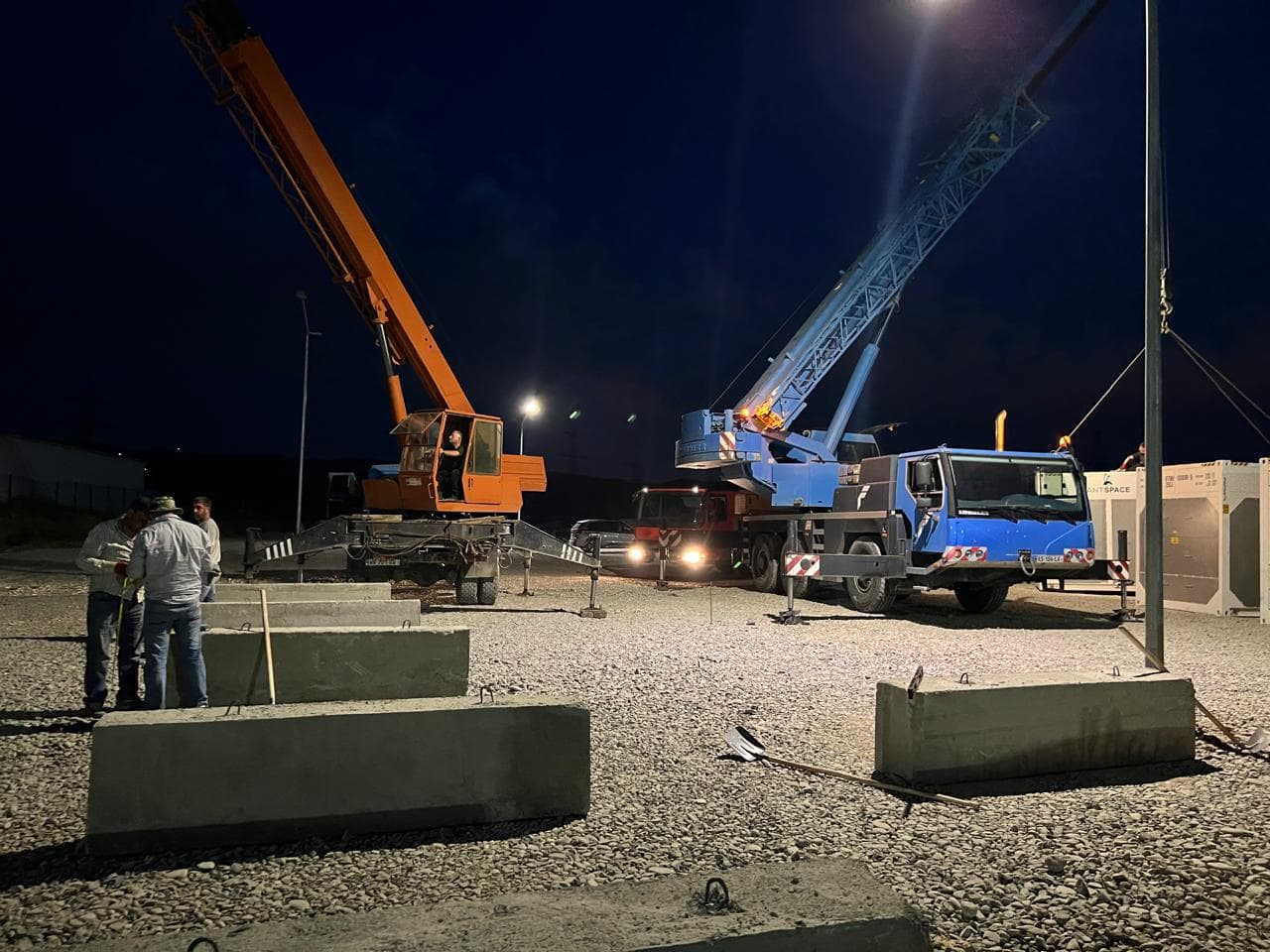 Civil works and infrastructure installation in the Caucasus Region